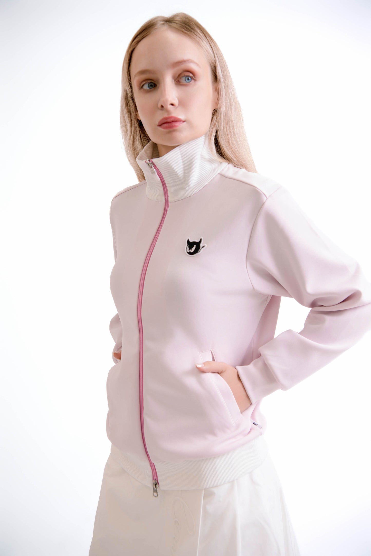ダンボールジャージブルゾン(Pink)