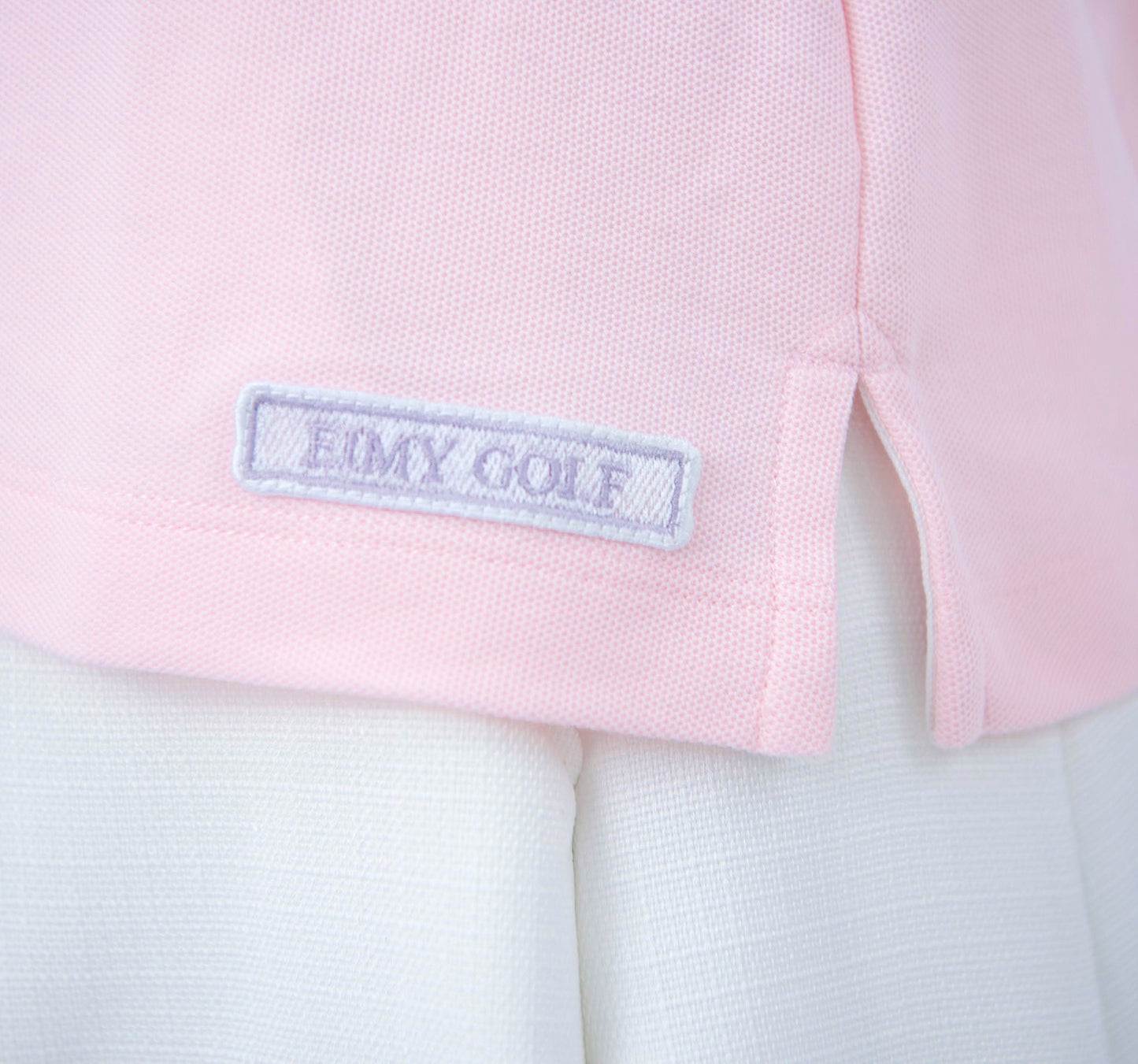 クレリックパフスリーブポロ(Pink)